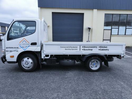 Truck Signs - Logo, Services, Contact Details
